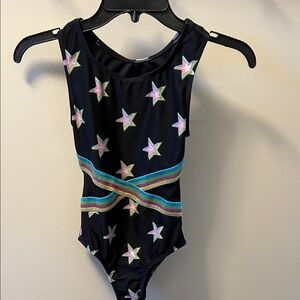 More Than Magic Starry Black Leotard